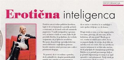 LISA KOLUMNA 14: Erotična inteligenca