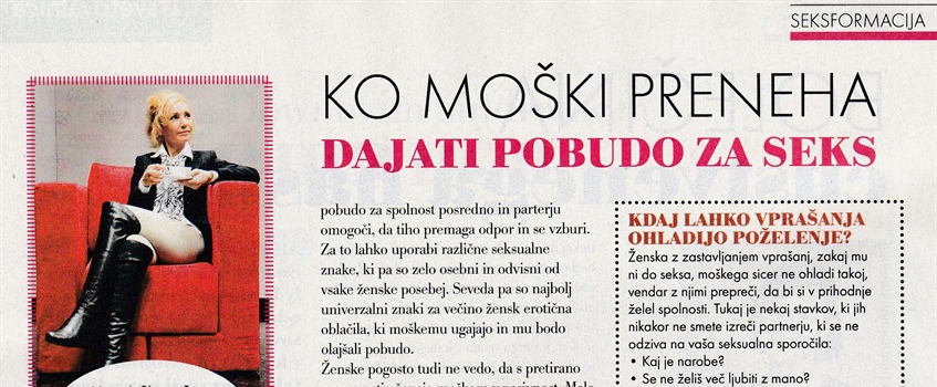 Ko moški preneha dajati pobudo za seks